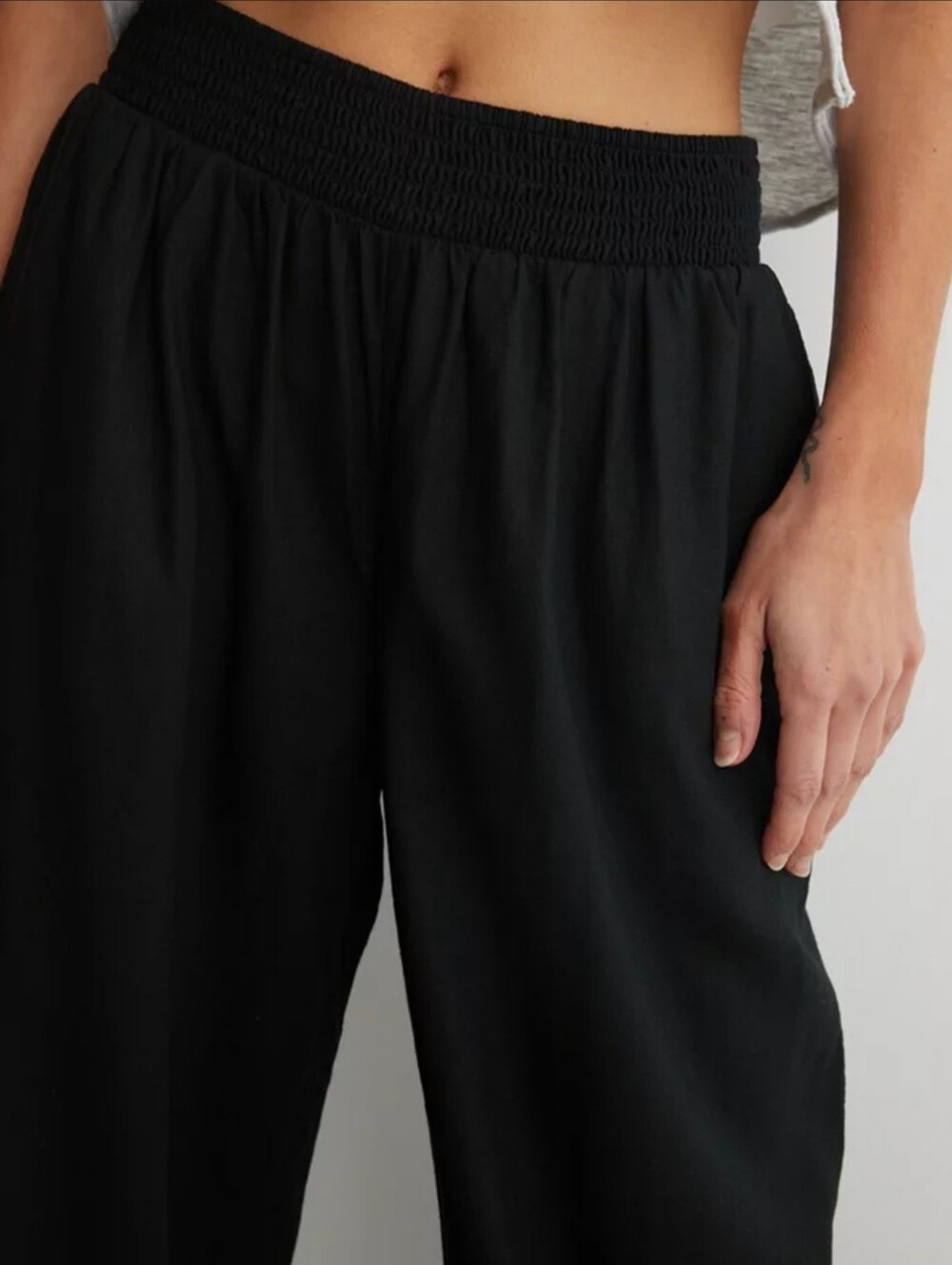 Aerie Linen BlendHigh Waisted Pant Size M - Picture 11 of 11